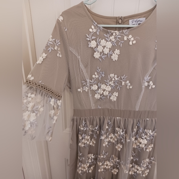 Polagram Embroidered Dress - Picture 4 of 5